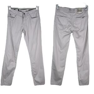 Linksoul Torrey Modern Fit Mens Pants Chino Brook Grey 30R LS6104 New